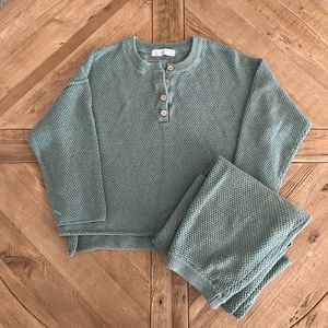 Free People Hailee Sweater Beach Set Size S